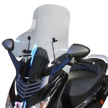 REBAJAS Parabrisas Bullster Alta protección negro opaco +73 cm