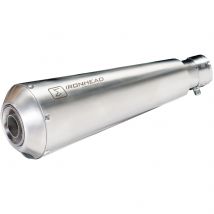 Silencioso Ixil IRONHEAD Cónico MATE INOX - Derecho