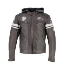 REBAJAS Chaqueta de moto Helstons RIPOSTE Cuero Piel