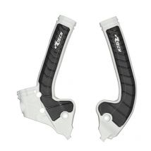 Protector chasis R-tech Bimaterial blanco/negro