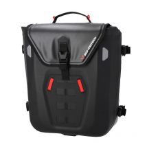 Alforjas laterales SW-MOTECH SysBag WP M (17-23 litros) completo con soporte