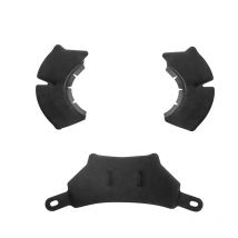 Acolchado interior superior Schuberth C5/E2/J2 - CABEZA ROJOONDA