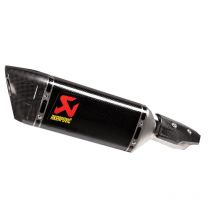 REBAJAS Silencioso Akrapovic carbono con terminación de carbono