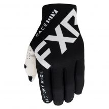 REBAJAS Guantes de motocross FXR LITE NEGRO/BLANCO 2021