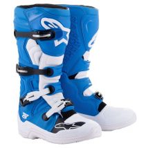 REBAJAS Botas de motocross Alpinestars TECH 5 - BLUE / BLANCO 2025