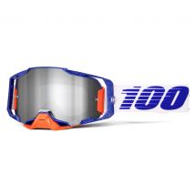 REBAJAS Gafas de motocross 100% ARMEGA Lavingaad - Mirror Screen Silver Flash 2025