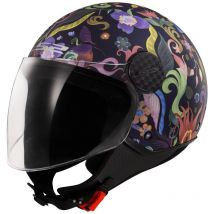 JET - REBAJAS Casco LS2 OF558 - SPHERE LUX II - BLOOM Casco Jet Vespa