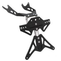 Soporte matrícula Barracuda Negro