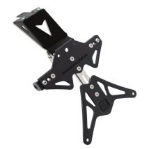 Soporte matrícula Barracuda Negro