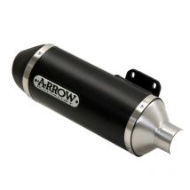 REBAJAS Silencioso Arrow Urban Aluminio Dark terminación negro mate