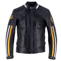 REBAJAS Chaqueta de moto Helstons VULCAN Cuero Piel