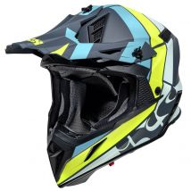 REBAJAS Casco de motocross IXS 189 2.0 BLUE MATE/YELLOW 2022