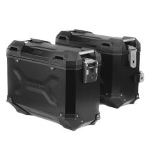 Maleta lateral SW-MOTECH KIT COMPLETO TRAX ADVENTURE Negro 37/37 L