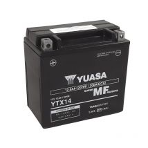 REBAJAS Batería Yuasa YTX14 -Y- FIRME TIPO ACIDE NO PRECISA MANTENIMIENTO