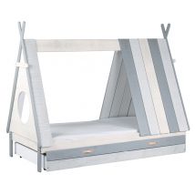 Nordic Factory - Lit enfant tipi Sioux 90x200 + tiroir lit