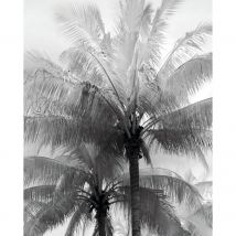 Poster en papier noir et blanc 40x50 cm - Playa