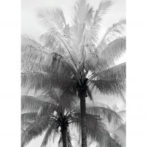 Poster en papier noir et blanc 50x70 cm - Playa