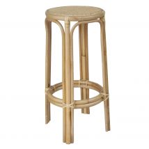 Tabouret de bar 75 cm en rotin - Vania