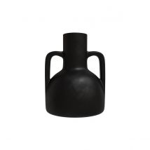 Jarrón en terracota negra H30,5cm - Rozenn