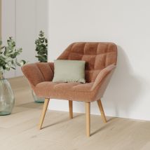 Sillón de tela rojo antiguo - Simba