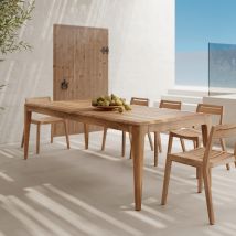 Table de jardin en bois de teck recyclé 10 personnes - Tables de jardin / extérieur, Maison bohème - Nonza, Rendez-Vous Déco
