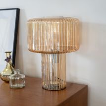 Lámpara de cristal estriado - Verra