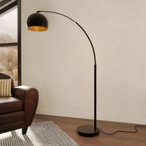 Lampadaire en métal noir - Dinard - Rendez-Vous Déco