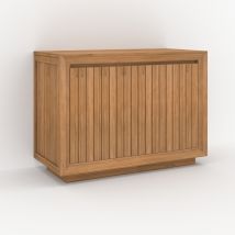Meuble de salle de bain en bois de teck 110 cm - Pernelle - Rendez-Vous Déco