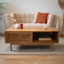 Table basse en bois de teck - Bormes