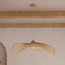 Lámpara colgante D75 cm en bambú - Jipi