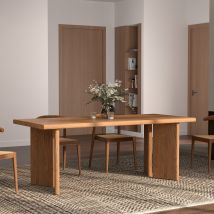 Mesa rectangular de madera de olmo - Albane