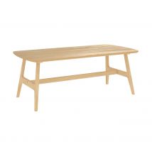 Table basse 120 cm en bois clair - Suly
