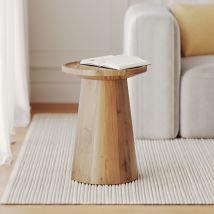 Mesa auxiliar de madera maciza de acacia - Capucine