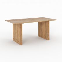 Mesa rectangular de madera de acacia para 6 personas - Andrea