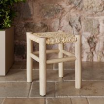 Taburete de rama de teca H35,5 cm - Popa