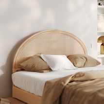 Cabecero de cama en ratán y rejilla 160 cm - Madya