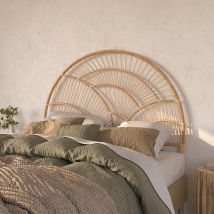 Cabecero de ratán natural 140 cm - Séléné