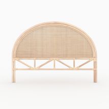 Cabecero de cama en ratán y rejilla 140 cm - Madya