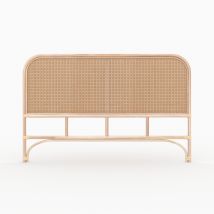Tête de lit en rotin et cannage 140 cm - Grace