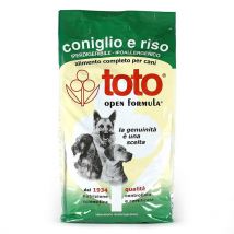 Toto Open Formula Cane Coniglio e Riso - 15 Kg