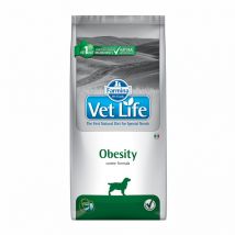 Farmina Vet-Life Obesity Cane Secco - 12 Kg, 3 pezzi