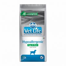 Farmina Vet-Life Hypoallergenic Egg&amp;Rice Cane Secco - 12 Kg, Singola