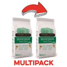 Golden Eagle Sensitive Anatra e Patate Grain Free per Cani - 10 Kg, 2 pezzi