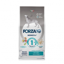 Forza10 Maxi Diet Low Grain al Pesce - 12 Kg, 3 pezzi