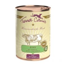 Terra Canis Manzo con Carote, Mela e Riso Integrale - 800 g, Singola