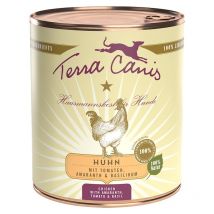 Terra Canis Pollo con Amaranto, Pomodori e Basilico per Cani - 200 g, 6 pezzi