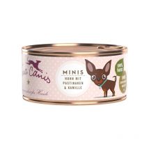 Terra Canis Mini Menu Pollo con Pastinaca e Camomilla 100gr - 100 g, 18 pezzi