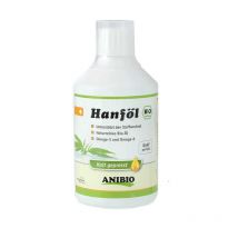 Anibio Olio di Canapa Biologico - 500 ml, Singola