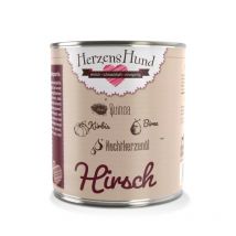 Herzens Hund Cervo con Verdure Bio Umido per Cani - 800 g