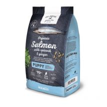 Go Native Puppy Salmone Biologico, Spinaci e Zenzero - 800 g